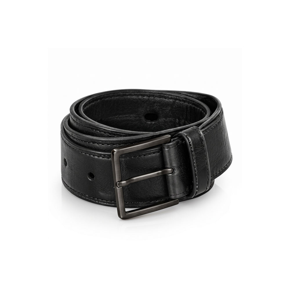 Classic Black Leather Belt